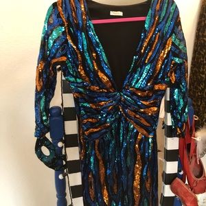 Sequin vintage dress